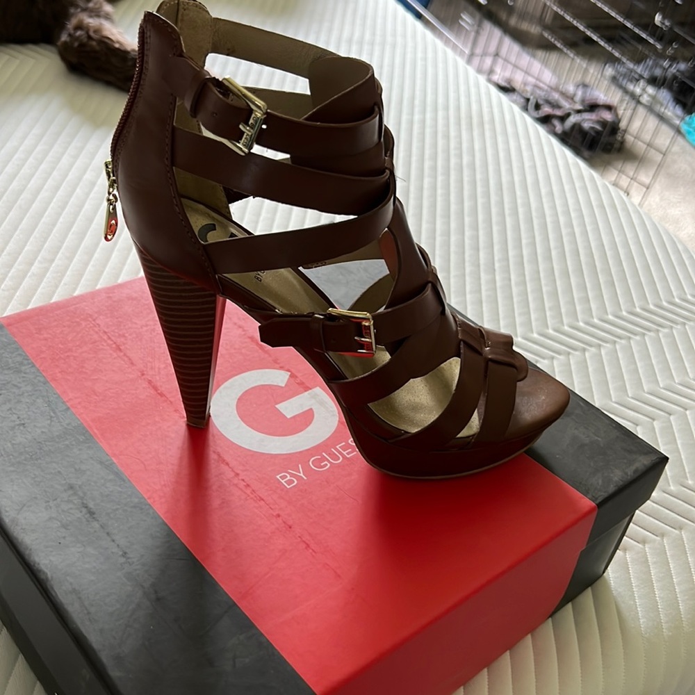 Brown heels